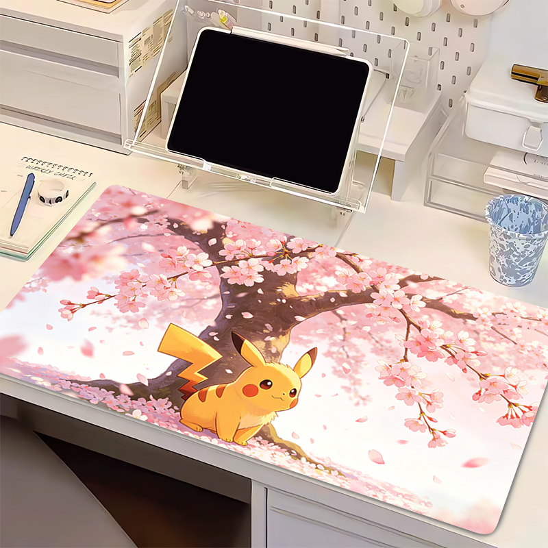 Esports Gaming Room - Mouse Pad pastel pink sakura Pikachu