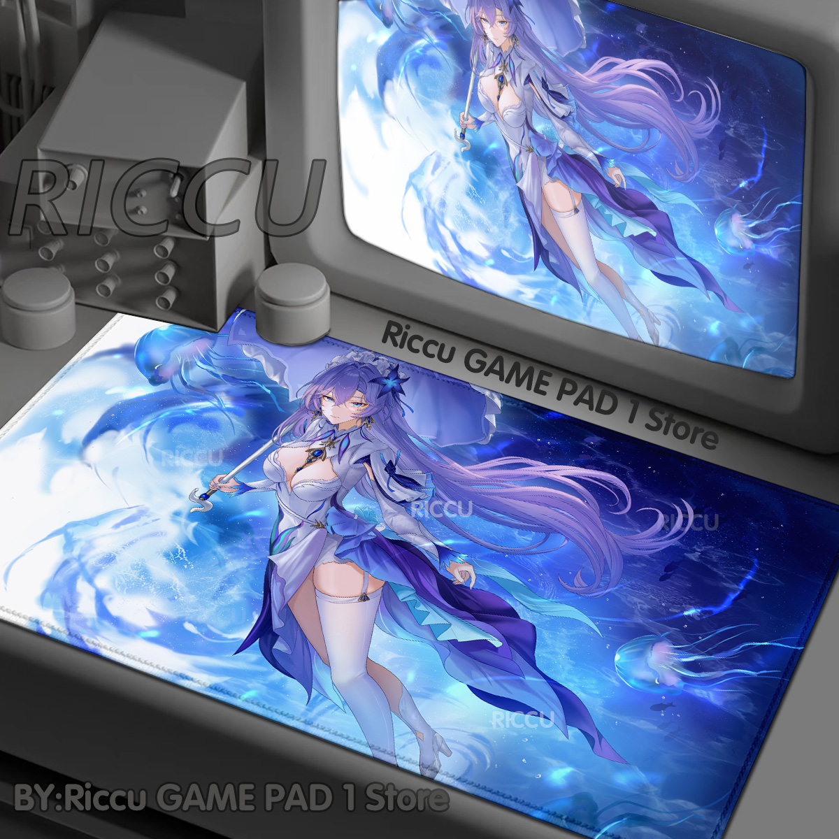 Esports Gaming Cabinet - Wuthering Waves Cantarella Mouse Pad Gaming
