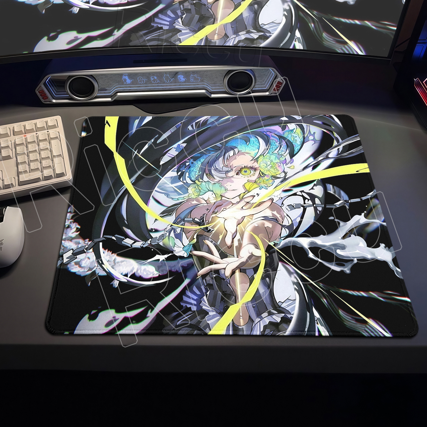 Esports Gaming Cabinet - Cool E-Sports Punk Mouse Pad XS