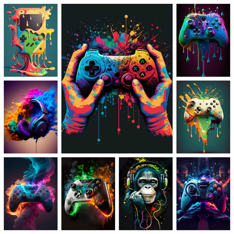 Diamond Painting Cool Gaming C - مراجعة Esports Gaming Pcs وسعره