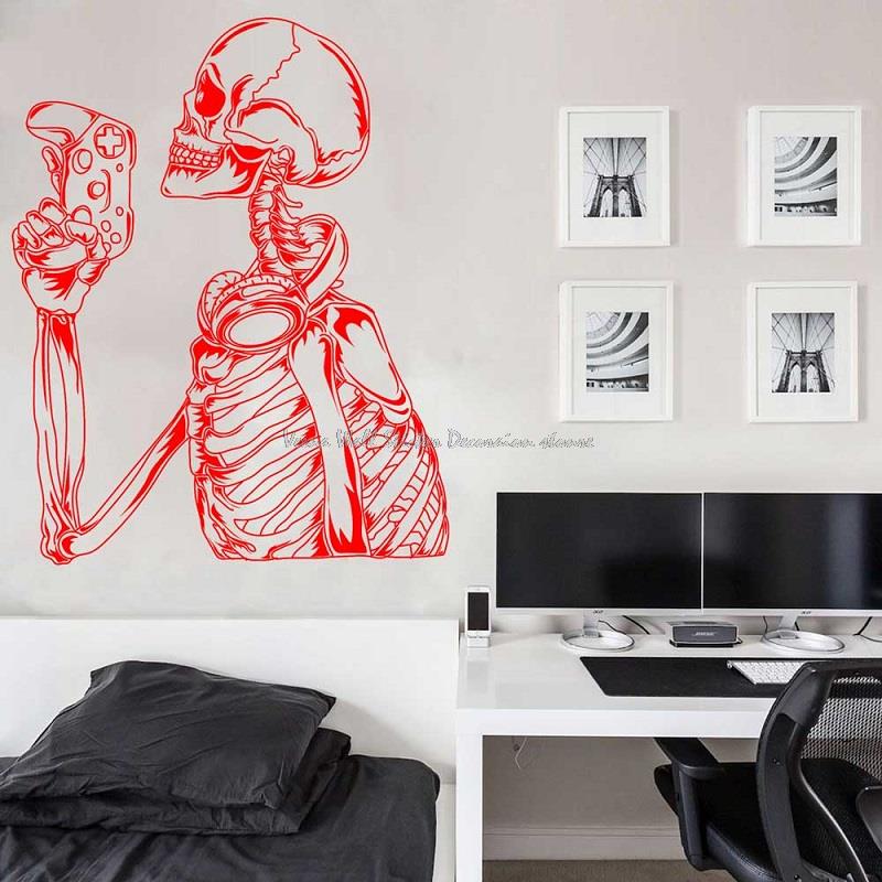 Game player wall stickers game - مراجعة Esports Gaming Room وسعره