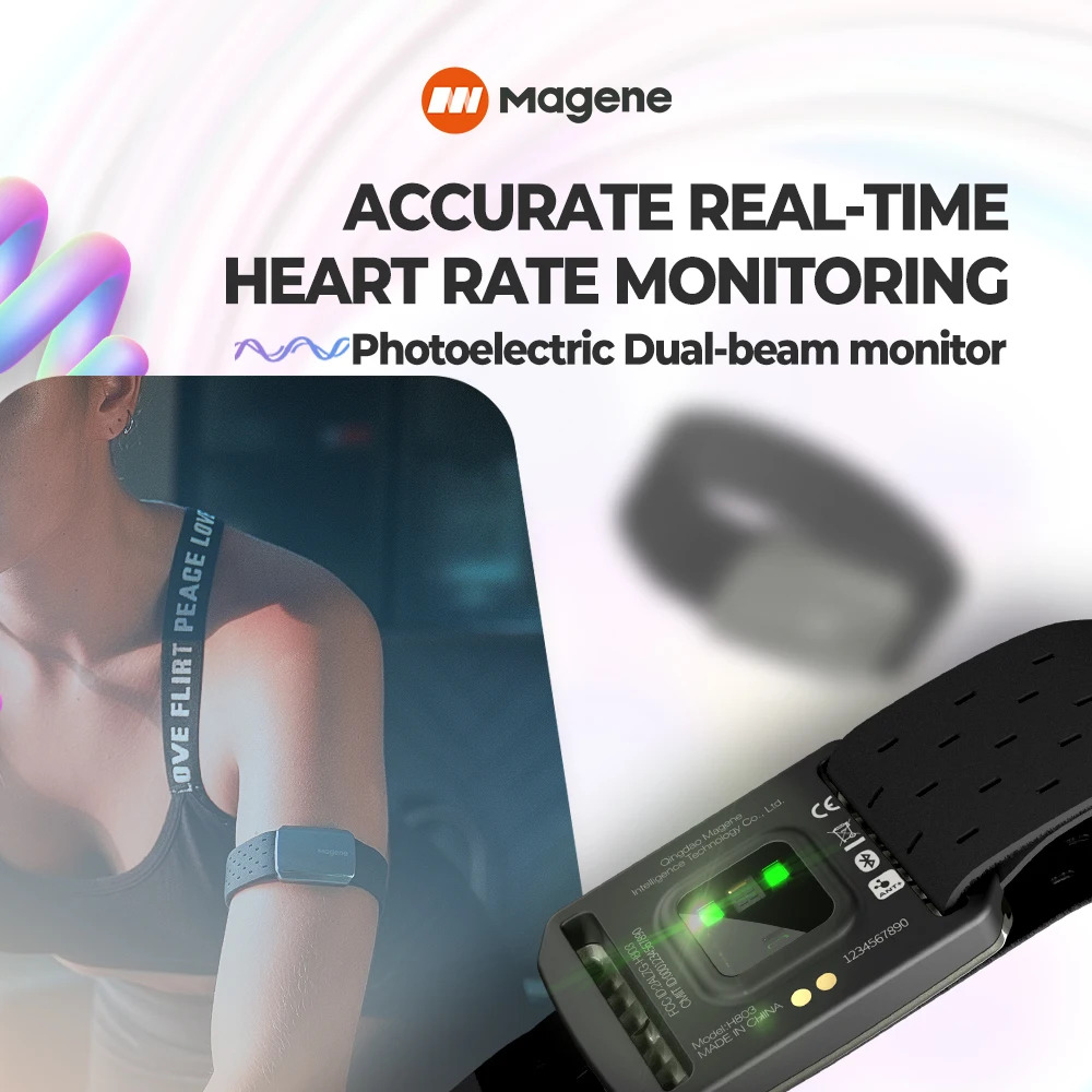Magene H803 Heart Rate Armband - مراجعة Dual Monitor Stand وسعره