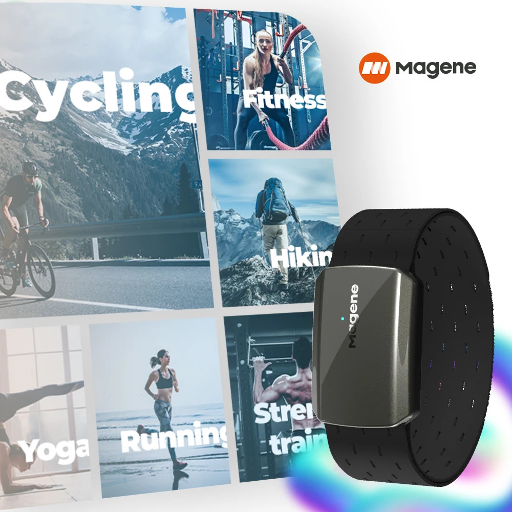 Magene H803 Heart Rate Armband - مراجعة Dual Monitor Stand وسعره