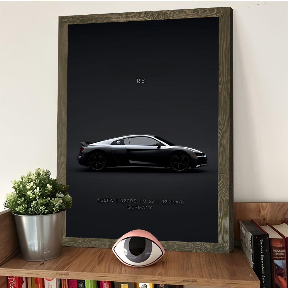 Sports Car R8 Coupe 2020 Print - مراجعة Esports Gaming Room وسعره