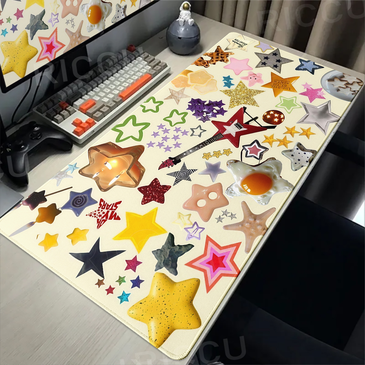 Star Grey Marble Large Mousepa - مراجعة Esports Gaming Cabinet وسعره