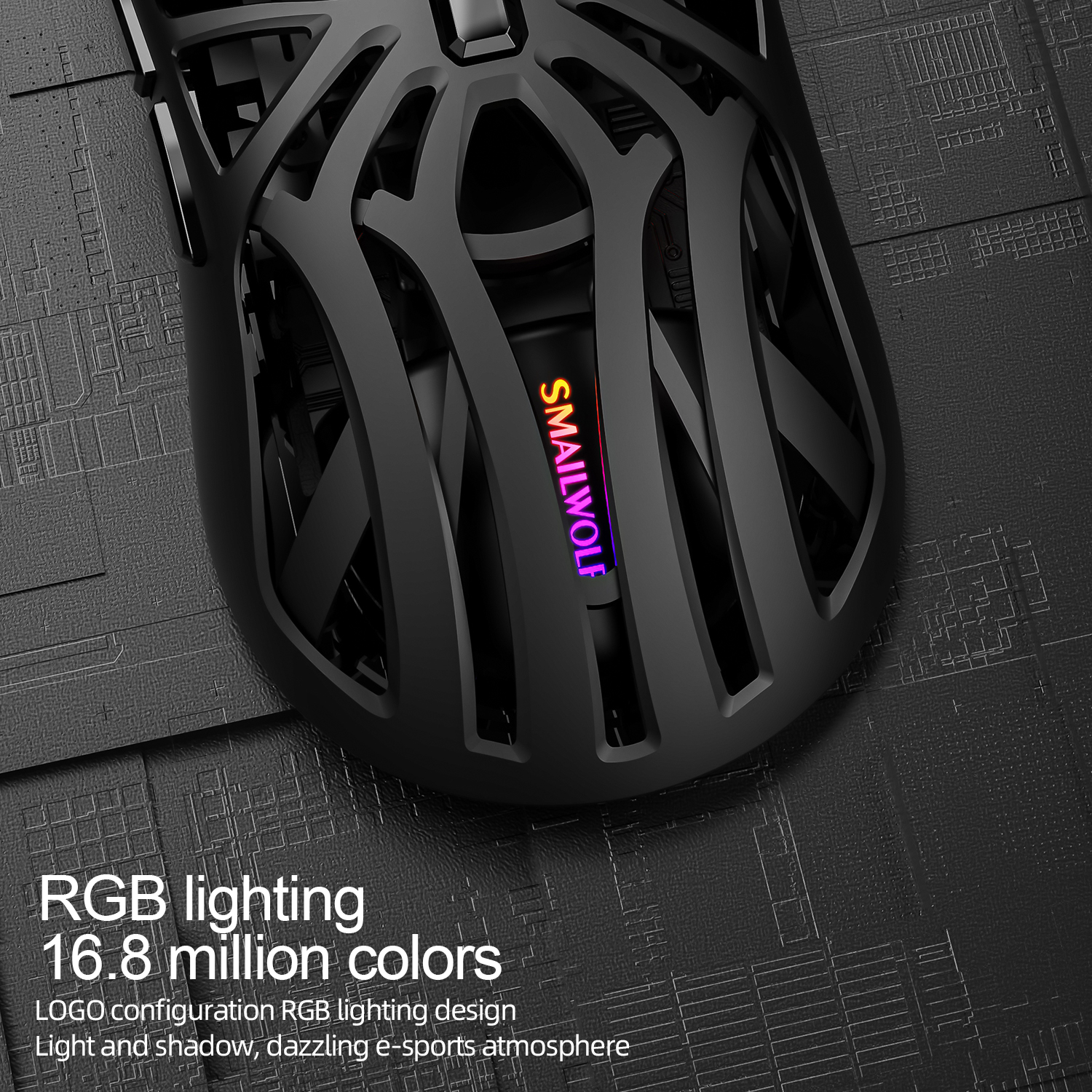 Brand Name　SmailWolf RS8 Bluet - مراجعة Esports Gaming Names وسعره