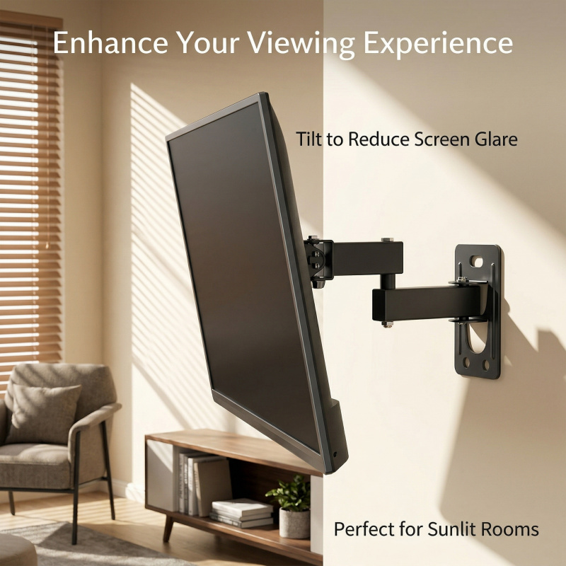 Wall Mount Bracket Full Motion - مراجعة Dual Monitor Stand وسعره