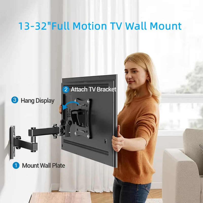 Wall Mount Bracket Full Motion - مراجعة Dual Monitor Stand وسعره