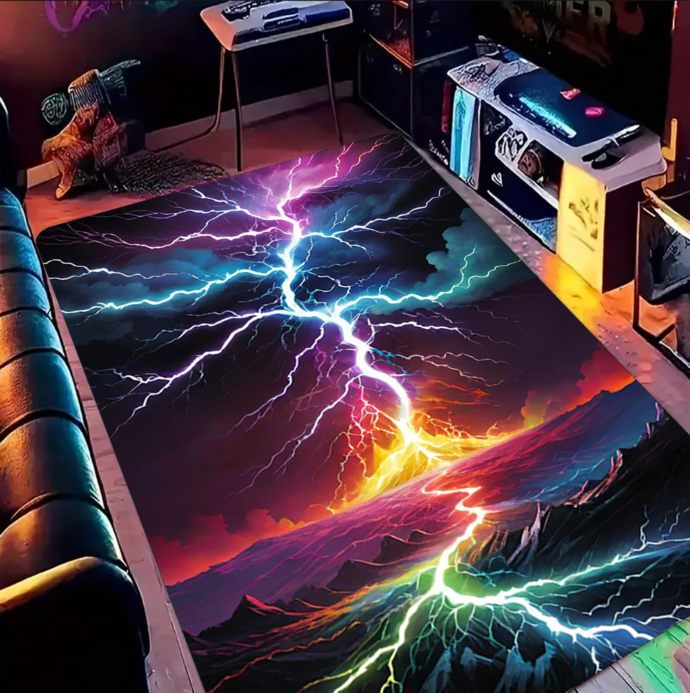 Lightning Crack Pattern Gaming - مراجعة Esports Gaming Room وسعره