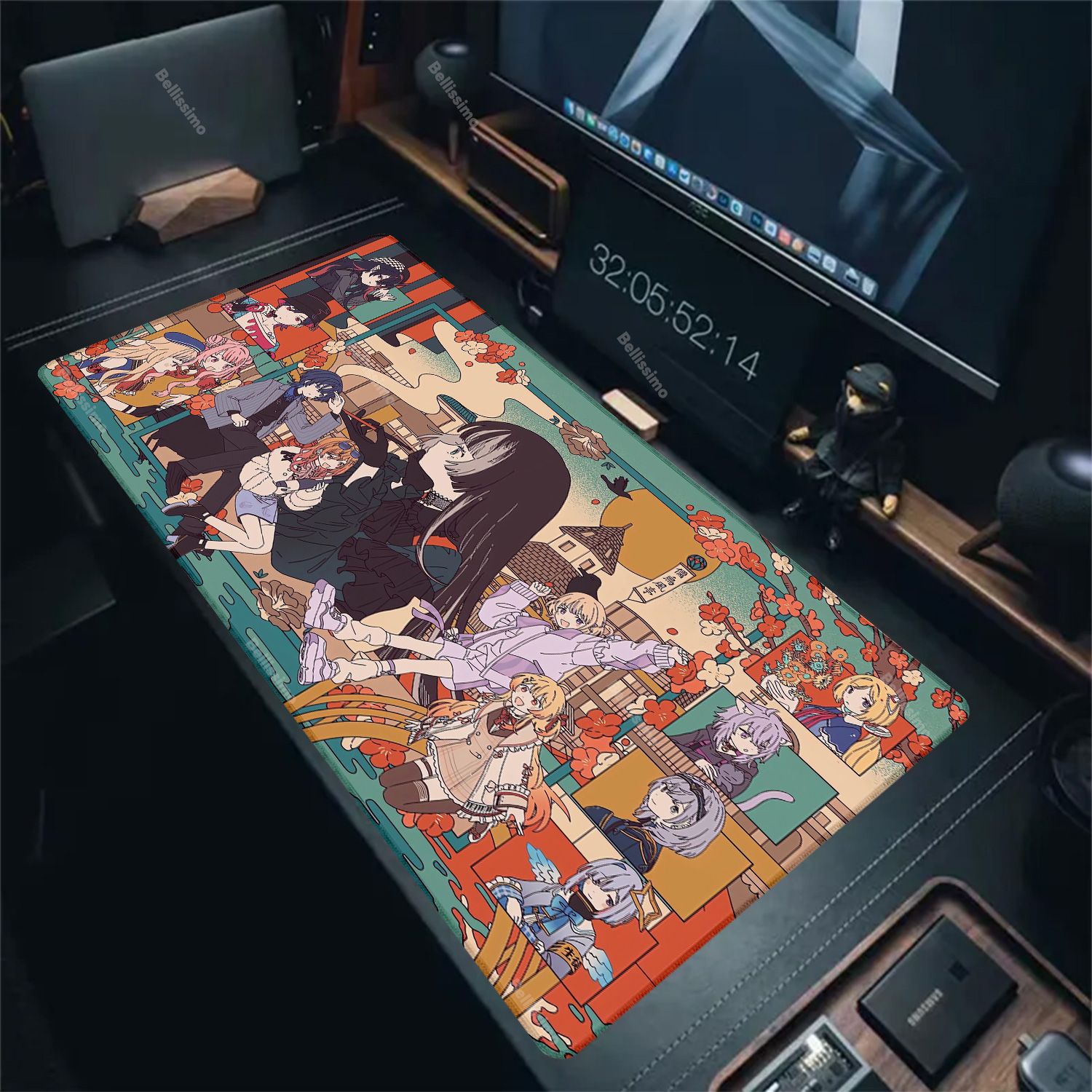 Anime Girl Desk Mat Juufuutei  - مراجعة Esports Gaming Cabinet وسعره