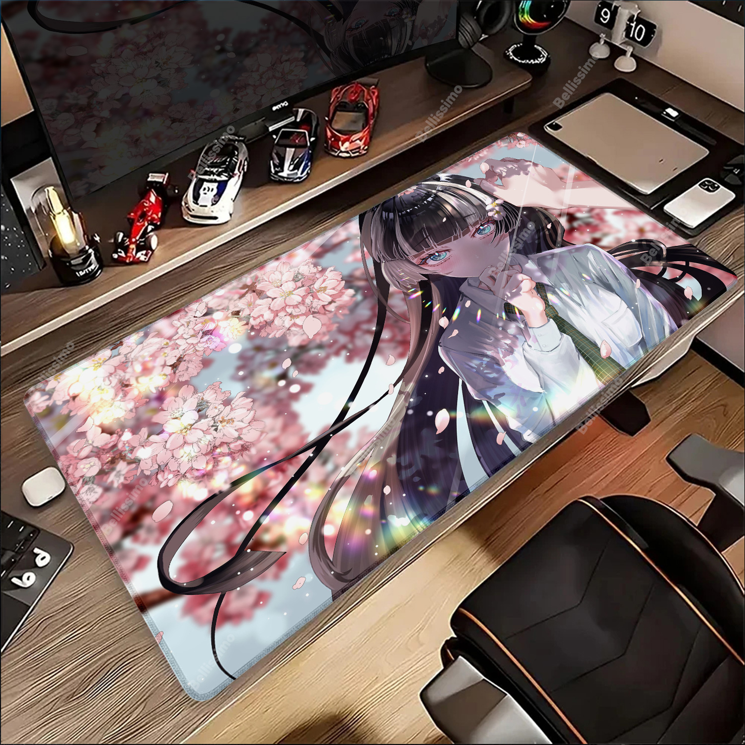 Anime Girl Desk Mat Juufuutei  - مراجعة Esports Gaming Cabinet وسعره