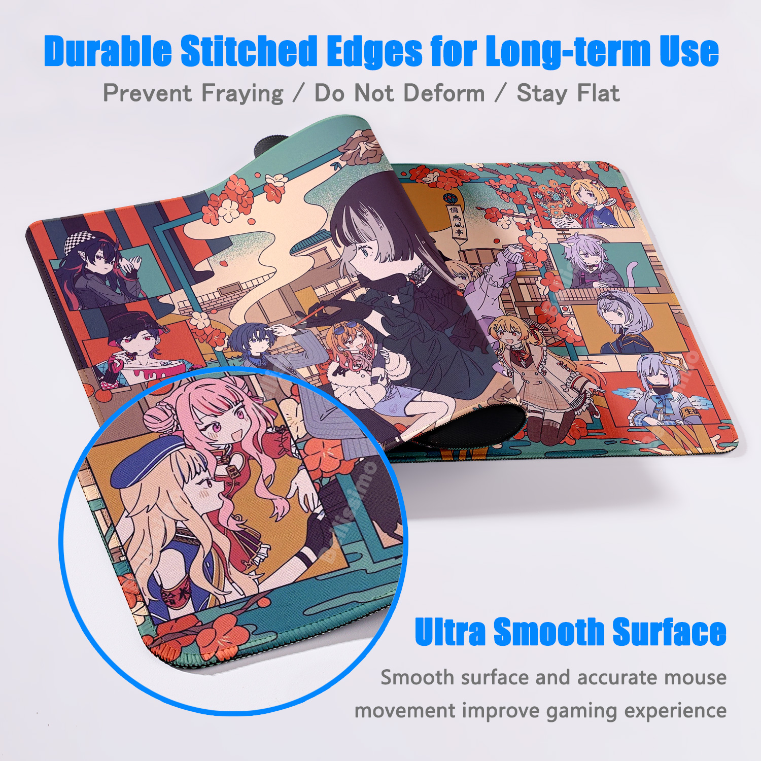 Anime Girl Desk Mat Juufuutei  - مراجعة Esports Gaming Cabinet وسعره