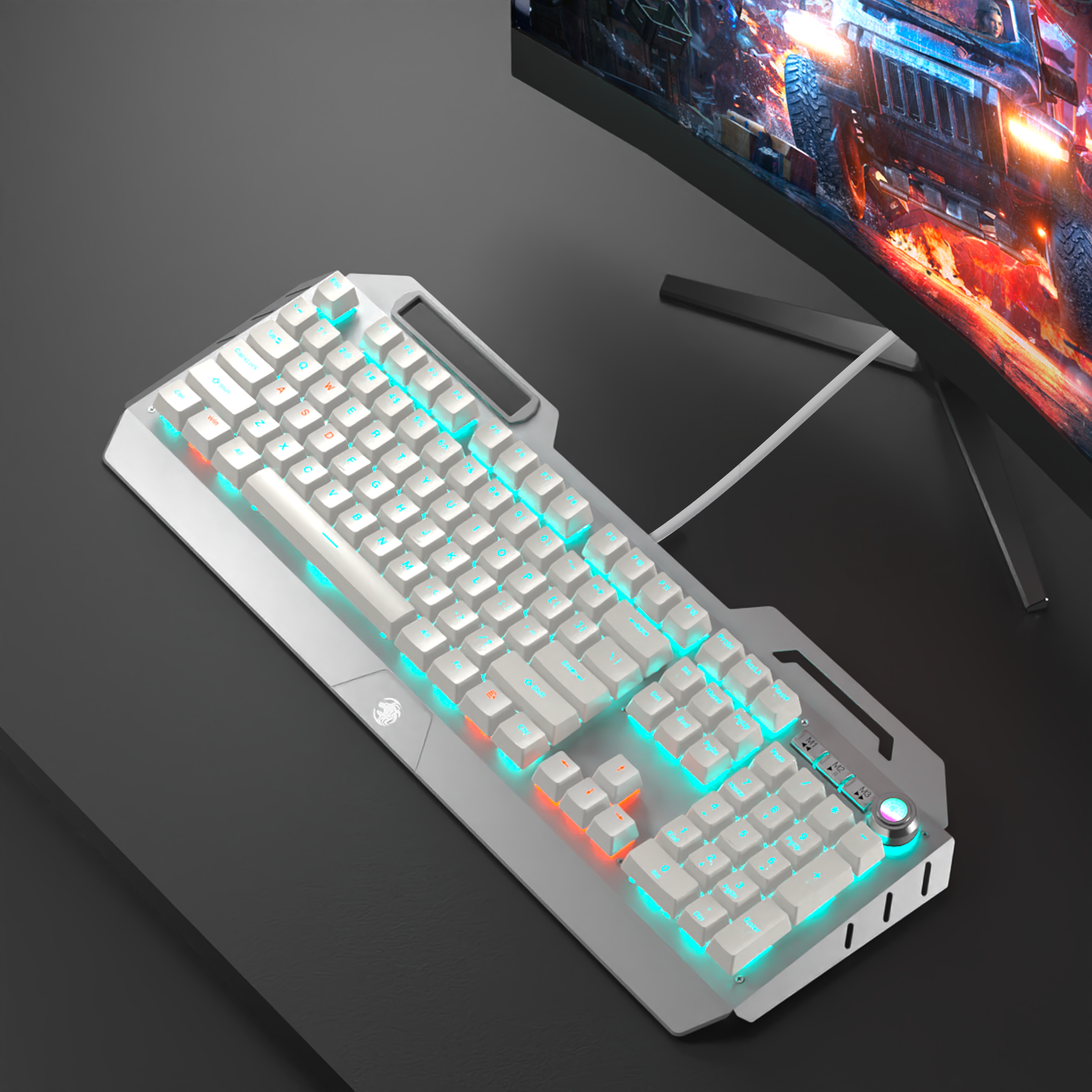 EWEADN Wired Mechanical Gaming - مراجعة Esports Gaming Pcs وسعره
