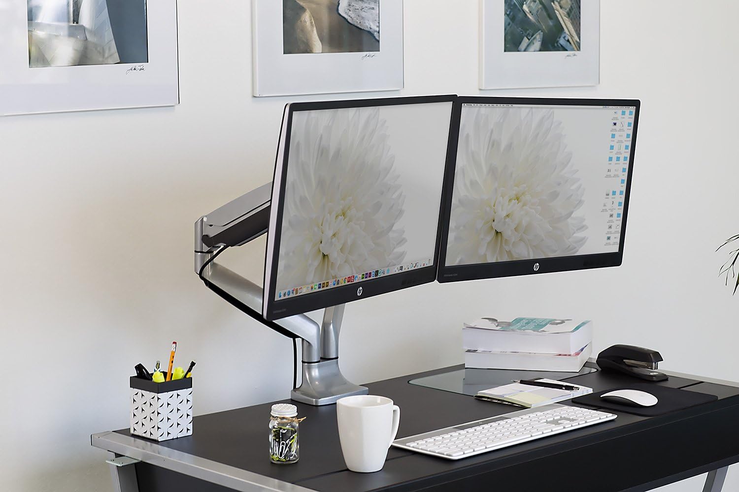 (MI-1772) Dual Monitor Arm Mou - مراجعة Dual Monitor Stand وسعره