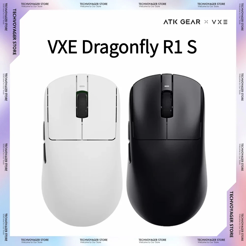 VXE Dragonfly R1 S Gaming Mous - مراجعة Esports Gaming Pcs وسعره