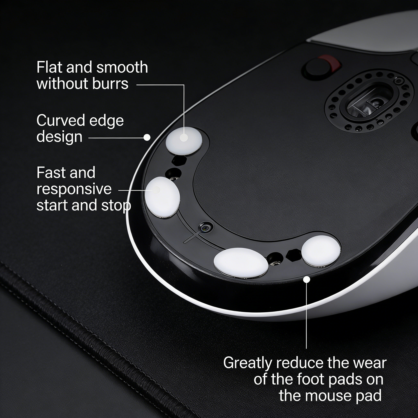 ATK Crystal Jade Mouse Skates  - مراجعة Esports Gaming Pcs وسعره
