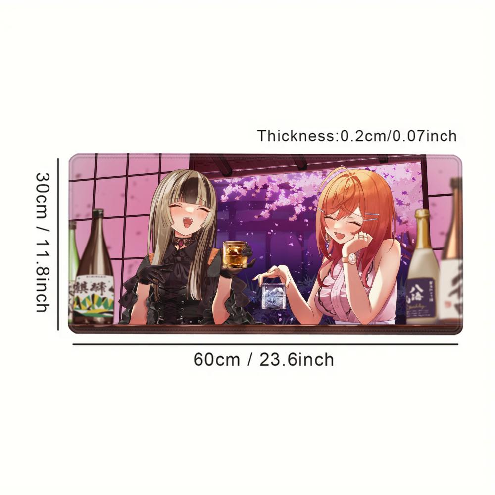 Anime Girl Desk Mat Juufuutei  - مراجعة Esports Gaming Cabinet وسعره