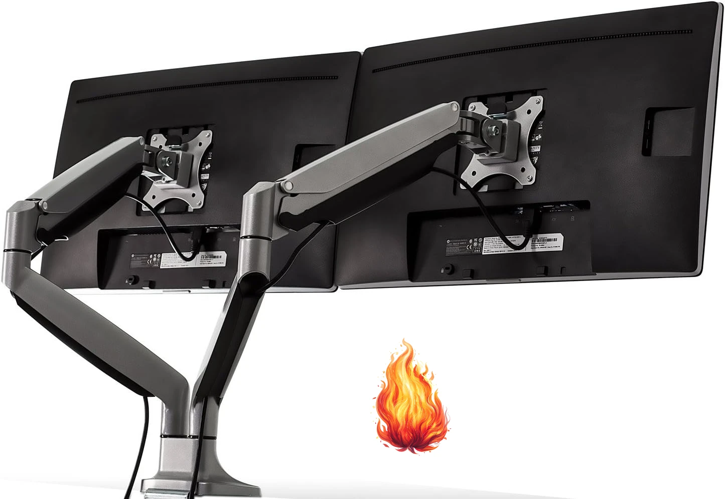 (MI-1772) Dual Monitor Arm Mou - مراجعة Dual Monitor Stand وسعره