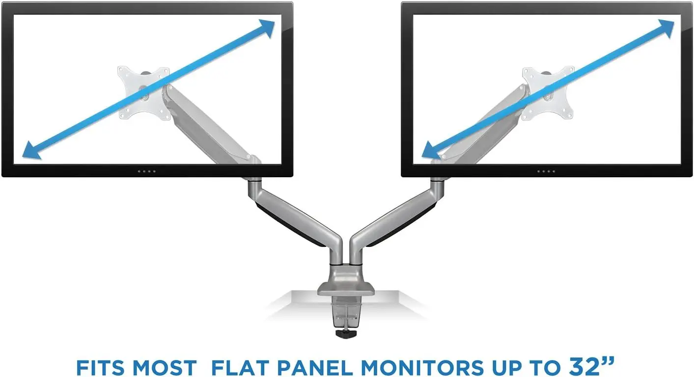 (MI-1772) Dual Monitor Arm Mou - مراجعة Dual Monitor Stand وسعره