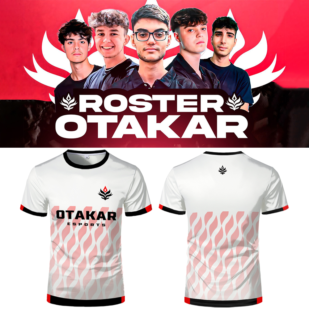 Spain Valorant Otakar Esports  - مراجعة Custom Esports Gaming Jersey وسعره