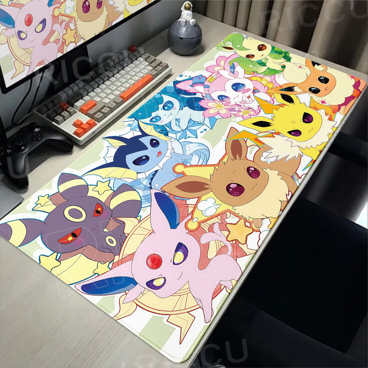 Game Card Pad Anime Gaming Key - مراجعة Esports Gaming Cabinet وسعره