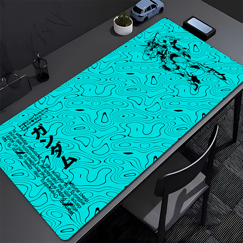 Black and white Mouse pad gami - مراجعة Esports Gaming Cabinet وسعره