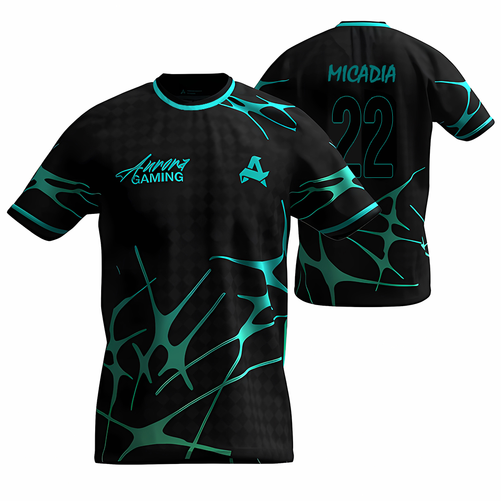 Aurora Gaming E-sports Club Ne - مراجعة Custom Esports Gaming Jersey وسعره
