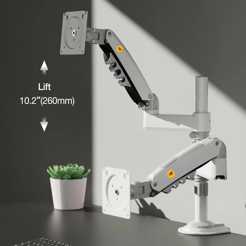 Dual Monitor Desk Mount Stand  - مراجعة Dual Monitor Stand وسعره